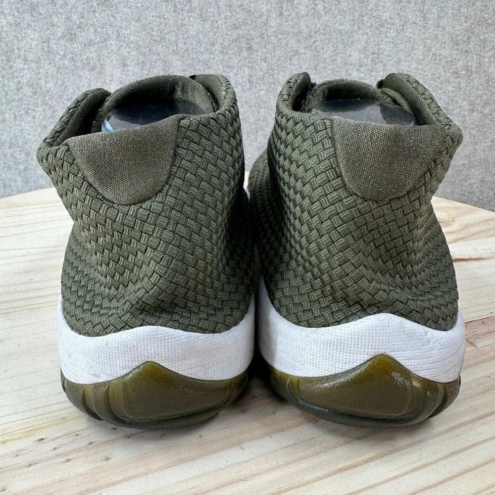 Air Jordan Future Iguana Green‎ 656503-201 Mens 2014 Rare Woven Sneakers SZ 15
